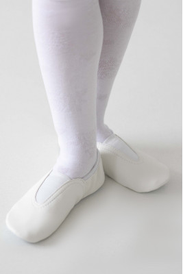 Дитячі чешки білі на резинці